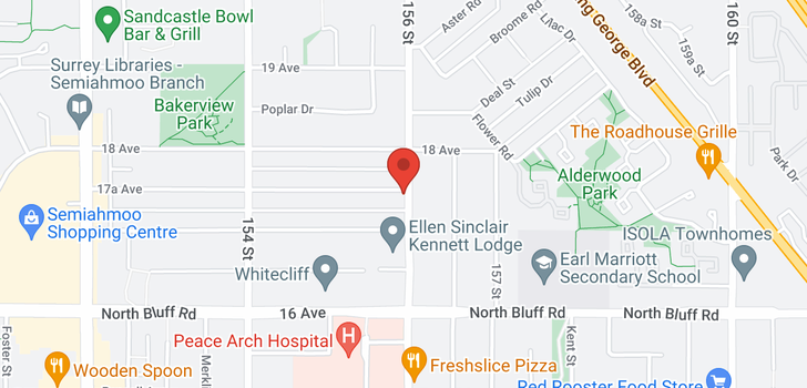 map of 15590 17A AVENUE